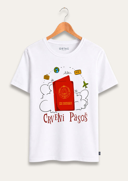 Crveni Pasoš Majica