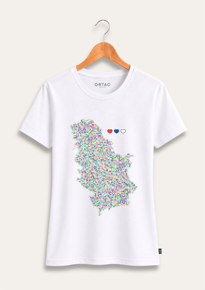 Srbija Karta Majica